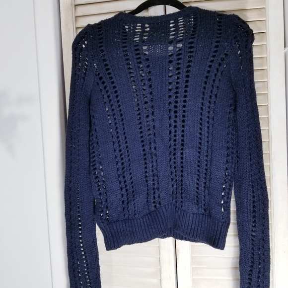 Abercrombie & Fitch Navy Sweater XS - Picture 2 of 5